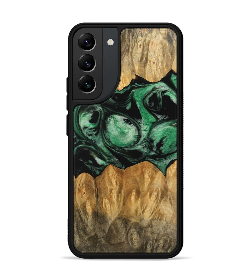 Galaxy S22 Plus Wood Phone Case - Ione (Green, 745507)