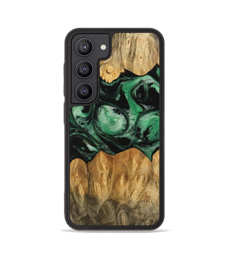 Galaxy S23 Wood Phone Case - Ione (Green, 745507)