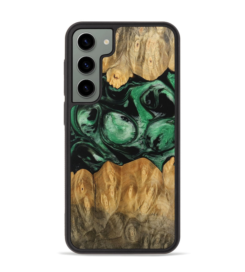 Galaxy S23 Plus Wood Phone Case - Ione (Green, 745507)