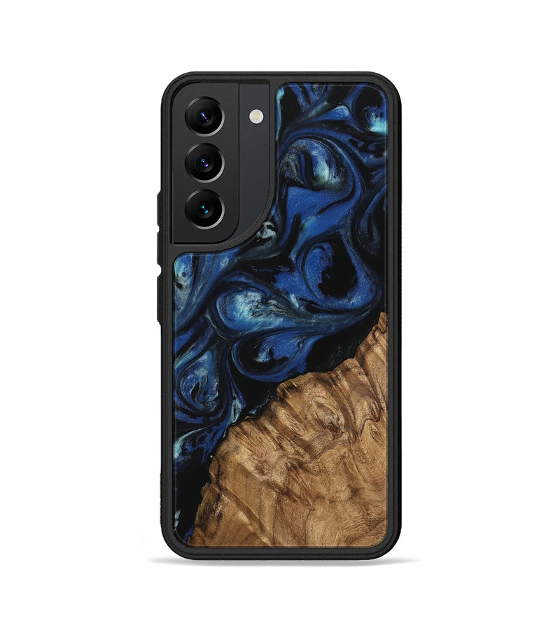 Galaxy S22 Wood Phone Case - Montana (Blue, 745509)