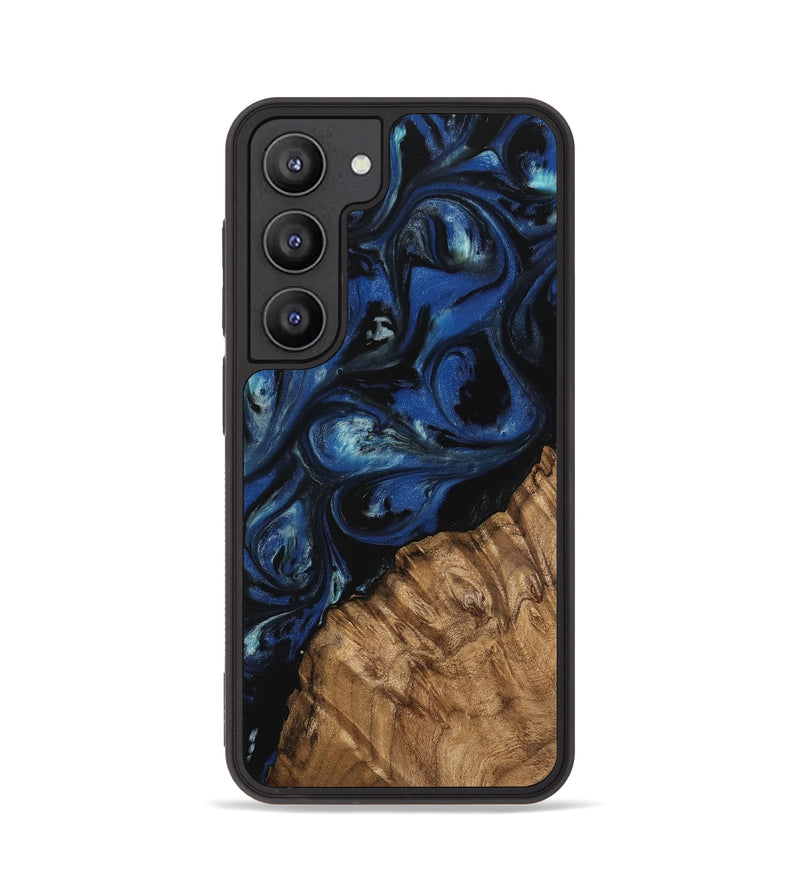 Galaxy S23 Wood Phone Case - Montana (Blue, 745509)