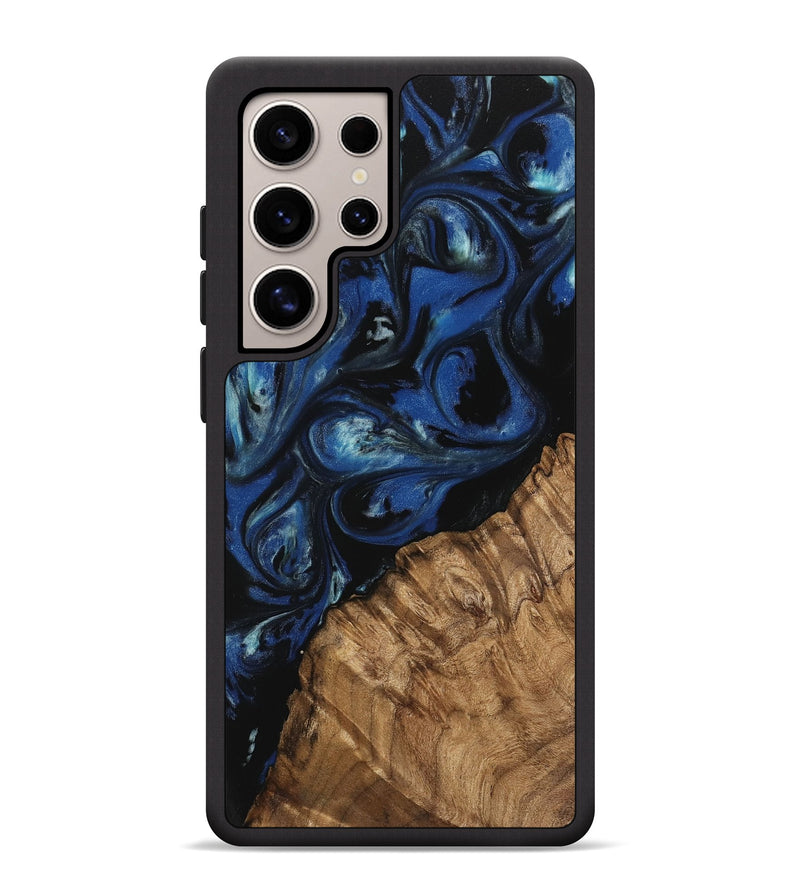 Galaxy S25 Ultra Wood Phone Case - Montana (Blue, 745509)