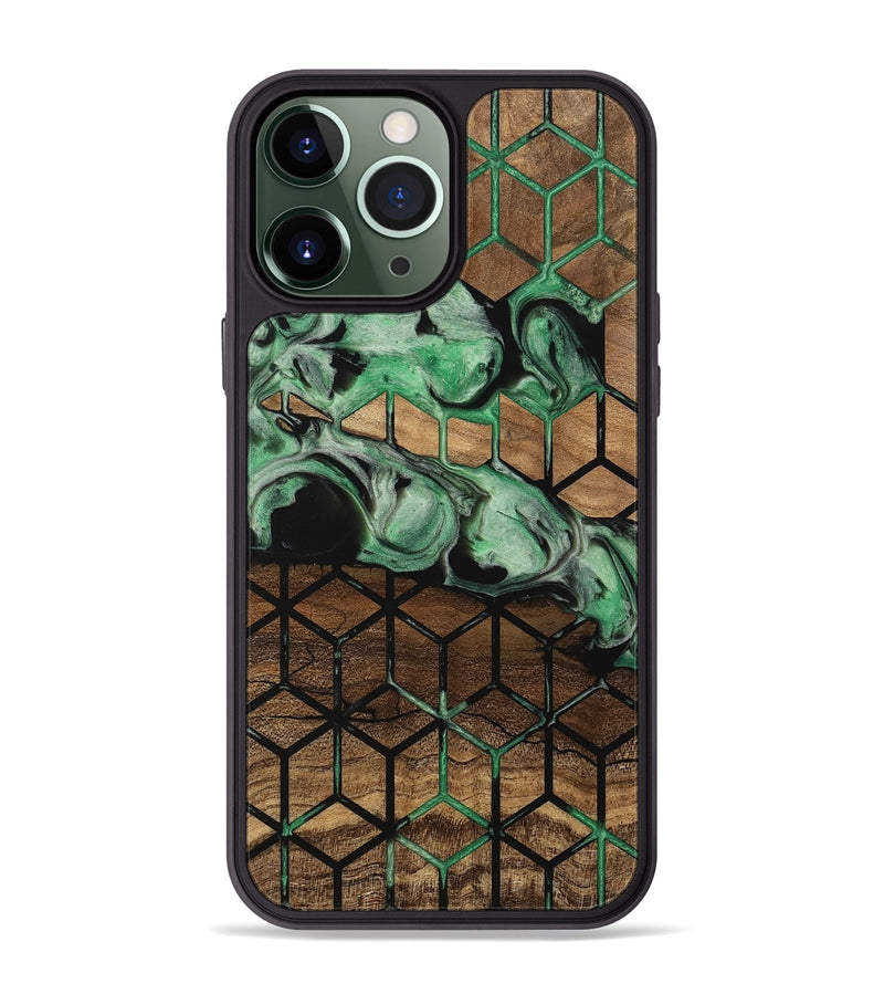 iPhone 13 Pro Max Wood Phone Case - Roxie (Pattern, 745511)