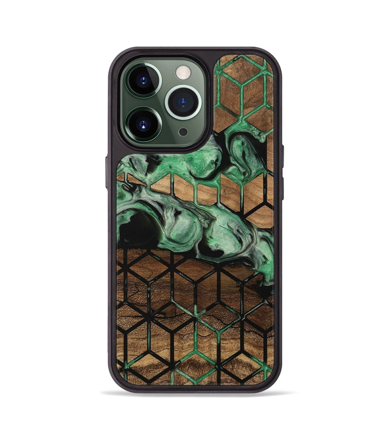 iPhone 13 Pro Wood Phone Case - Roxie (Pattern, 745511)