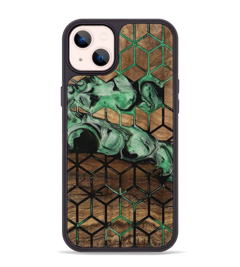 iPhone 14 Plus Wood Phone Case - Roxie (Pattern, 745511)