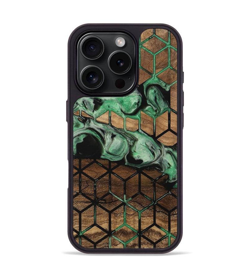 iPhone 16 Pro Wood Phone Case - Roxie (Pattern, 745511)