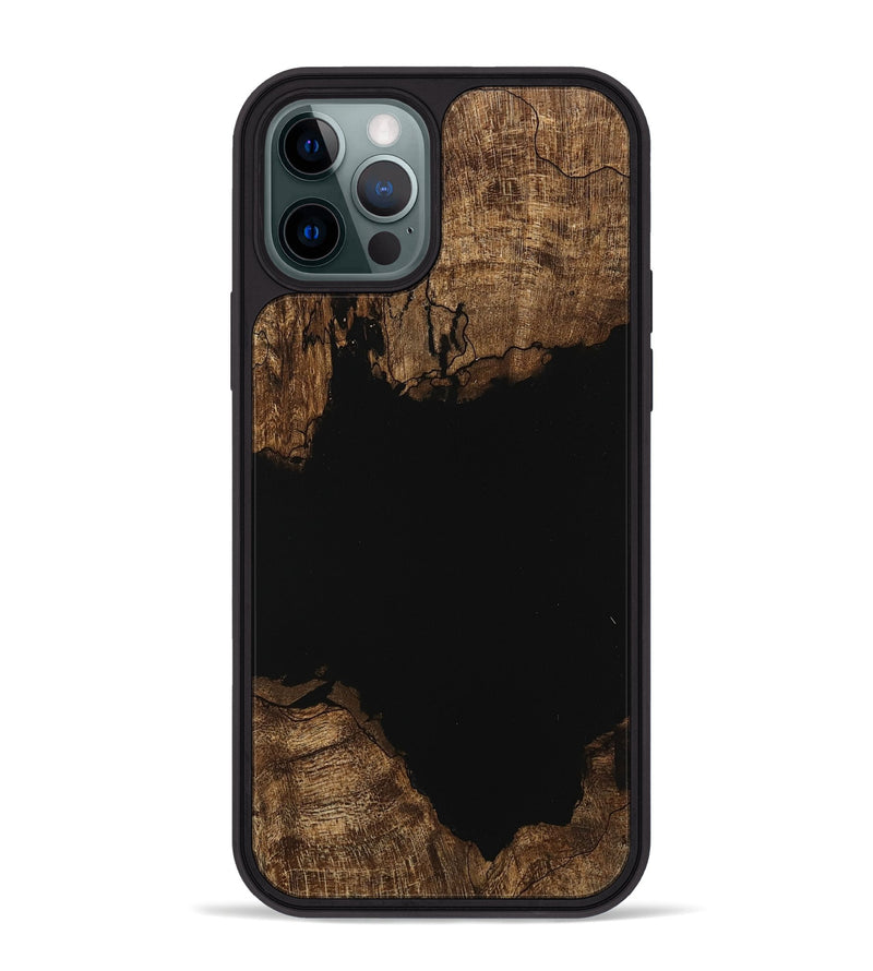 iPhone 12 Pro Max Wood Phone Case - Samuel (Wood Burl, 745515)