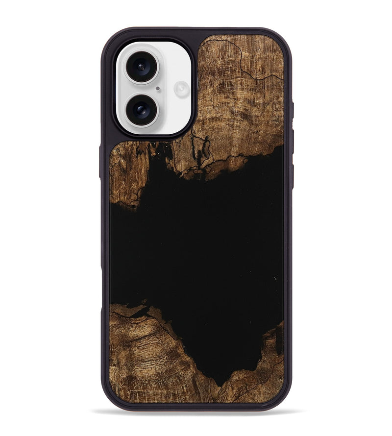 iPhone 16 Plus Wood Phone Case - Samuel (Wood Burl, 745515)