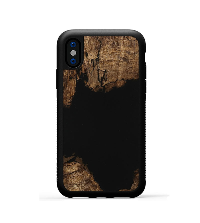 iPhone Xs Wood Phone Case - Samuel (Wood Burl, 745515)