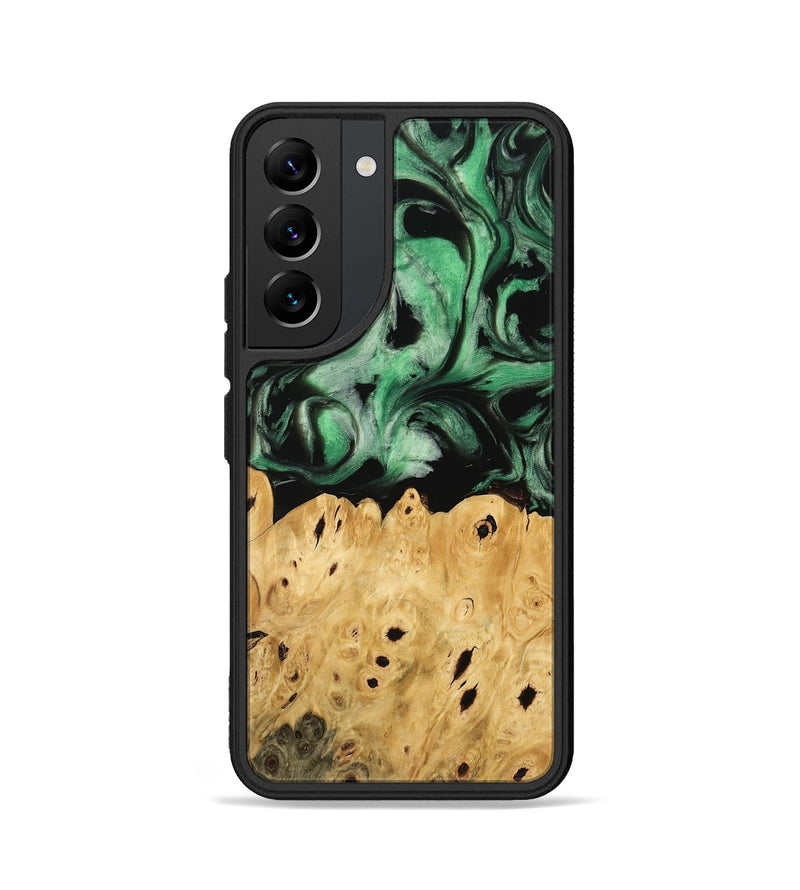 Galaxy S22 Wood Phone Case - Kehlani (Green, 745520)