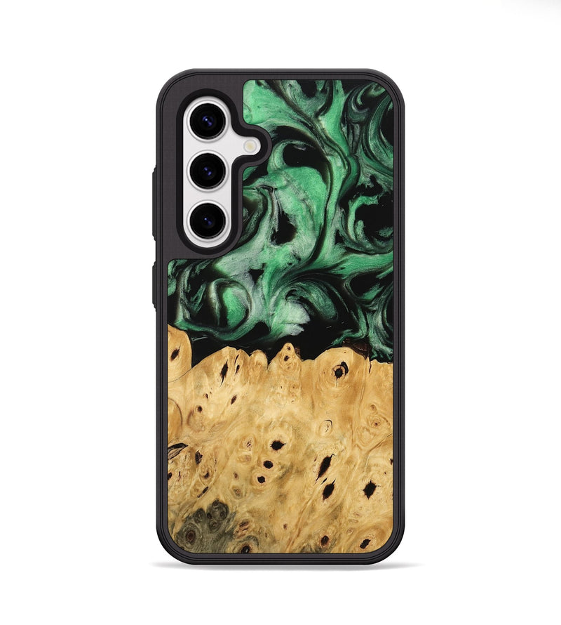 Galaxy S25 Wood Phone Case - Kehlani (Green, 745520)