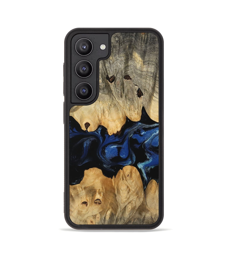 Galaxy S23 Wood Phone Case - Briar (Blue, 745527)