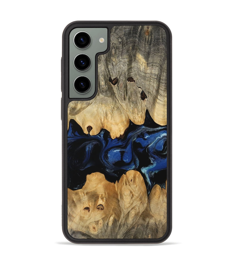 Galaxy S23 Plus Wood Phone Case - Briar (Blue, 745527)