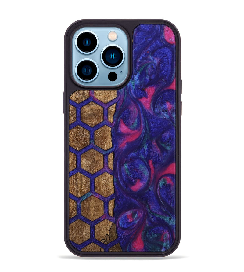 iPhone 14 Pro Max Wood Phone Case - Judge (Pattern, 745528)