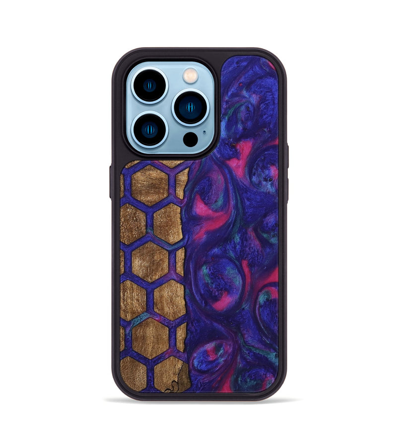 iPhone 14 Pro Wood Phone Case - Judge (Pattern, 745528)