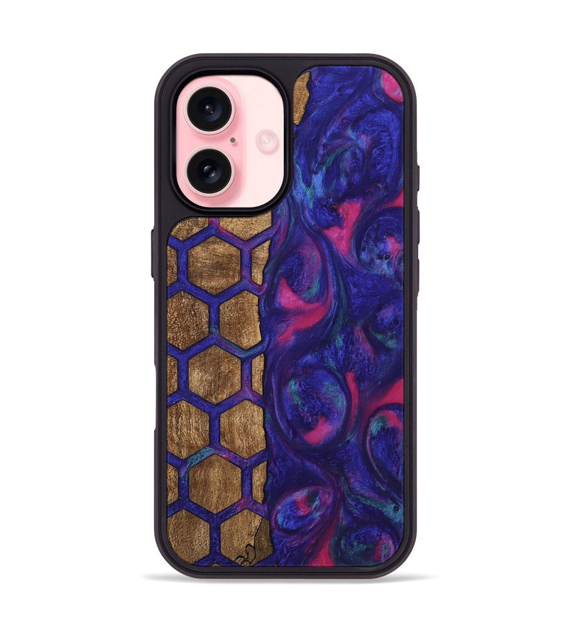 iPhone 16 Wood Phone Case - Judge (Pattern, 745528)