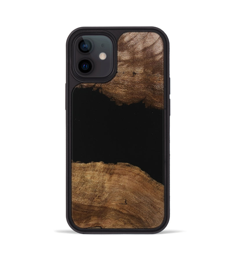 iPhone 12 Wood Phone Case - Mason (Wood Burl, 745529)