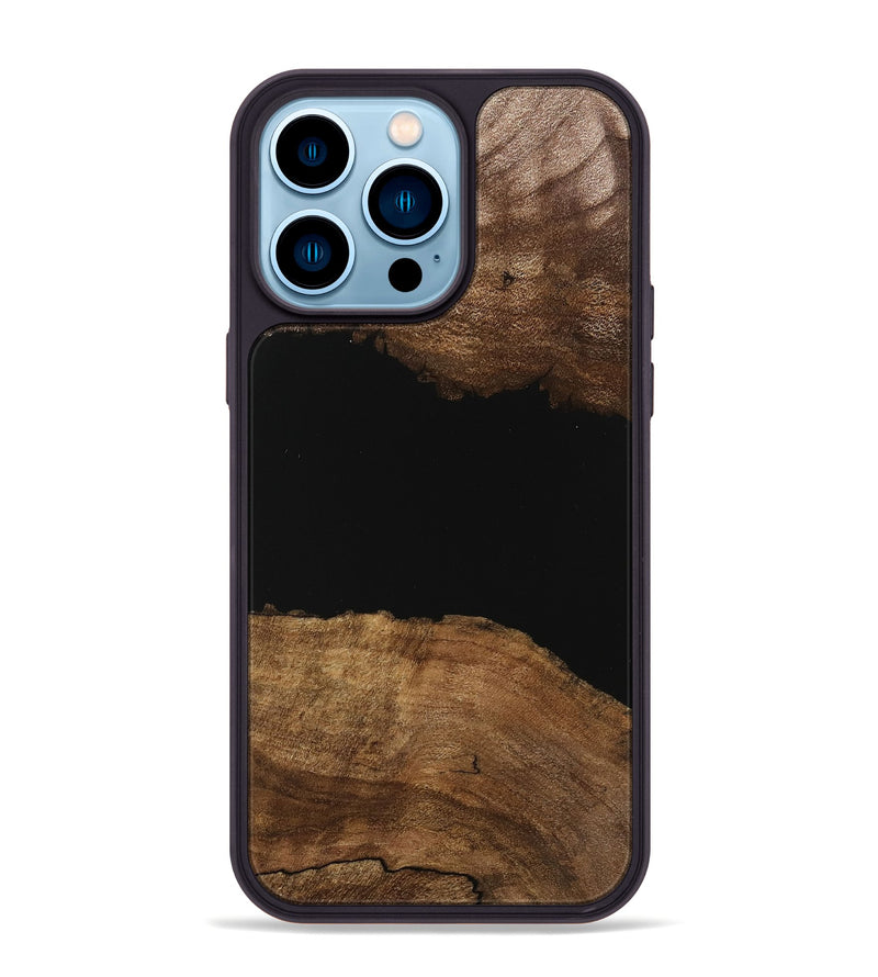 iPhone 14 Pro Max Wood Phone Case - Mason (Wood Burl, 745529)