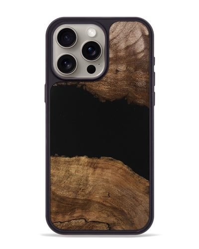 iPhone 15 Pro Max Wood Phone Case - Mason (Wood Burl, 745529)