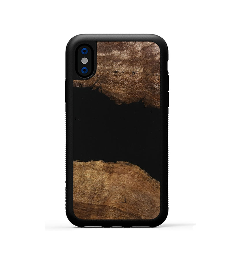 iPhone Xs Wood Phone Case - Mason (Wood Burl, 745529)