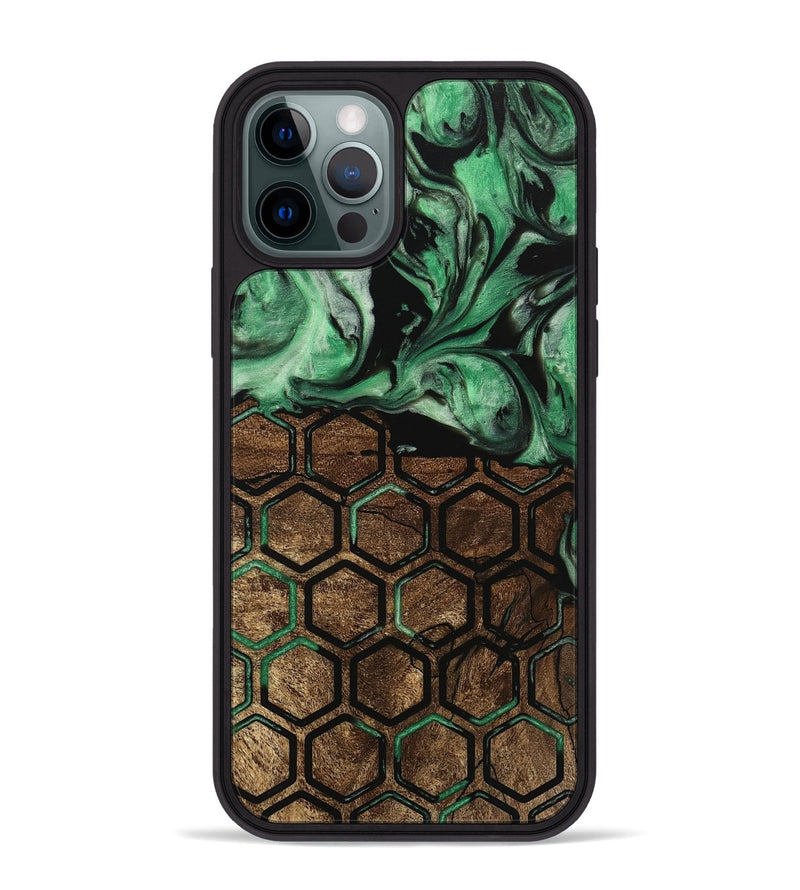 iPhone 12 Pro Max Wood Phone Case - Astrid (Pattern, 745530)