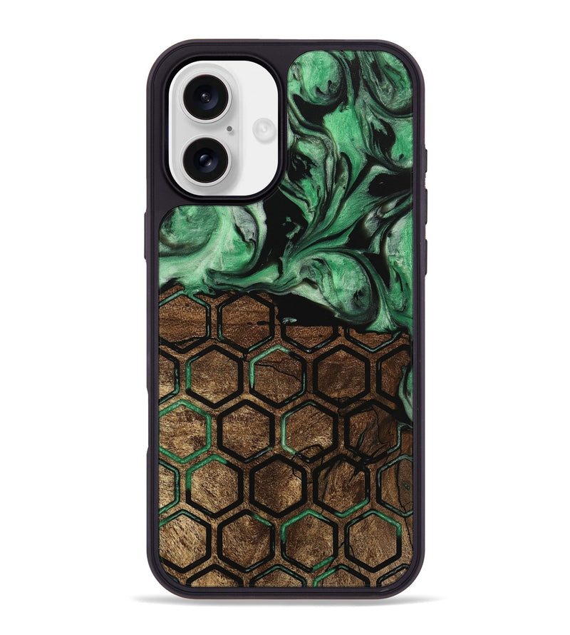 iPhone 16 Plus Wood Phone Case - Astrid (Pattern, 745530)