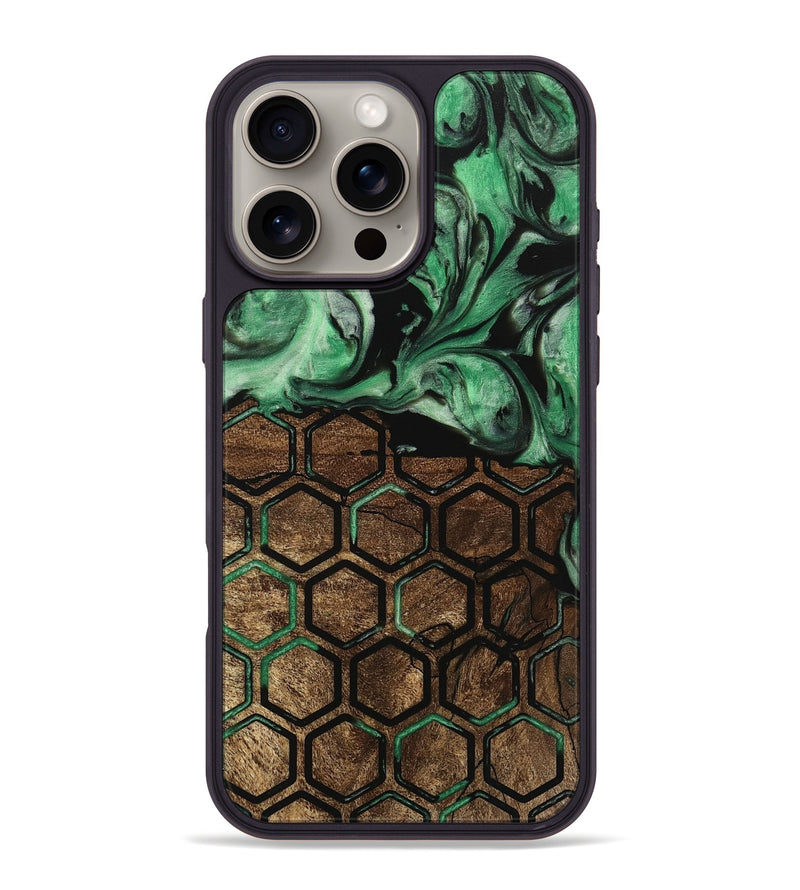 iPhone 16 Pro Max Wood Phone Case - Astrid (Pattern, 745530)