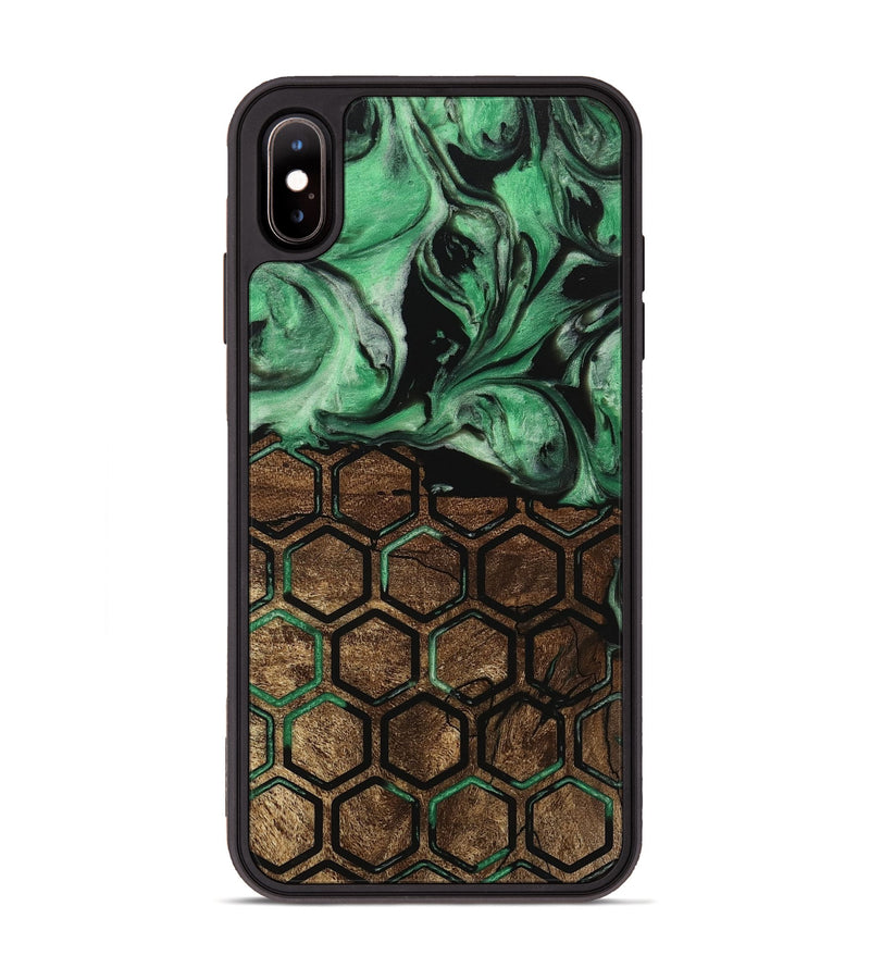 iPhone Xs Max Wood Phone Case - Astrid (Pattern, 745530)