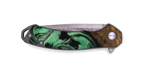 EDC Wood Pocket Knife - Kip (Green, 745537)