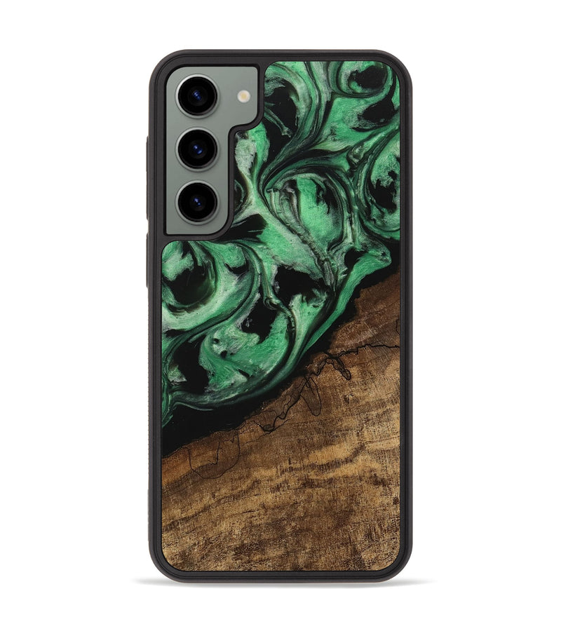 Galaxy S23 Plus Wood Phone Case - Kip (Green, 745537)