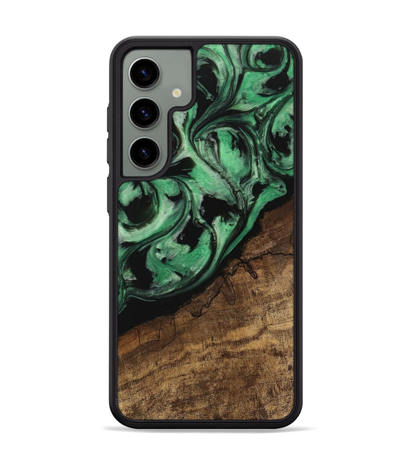 Galaxy S24 Plus Wood Phone Case - Kip (Green, 745537)