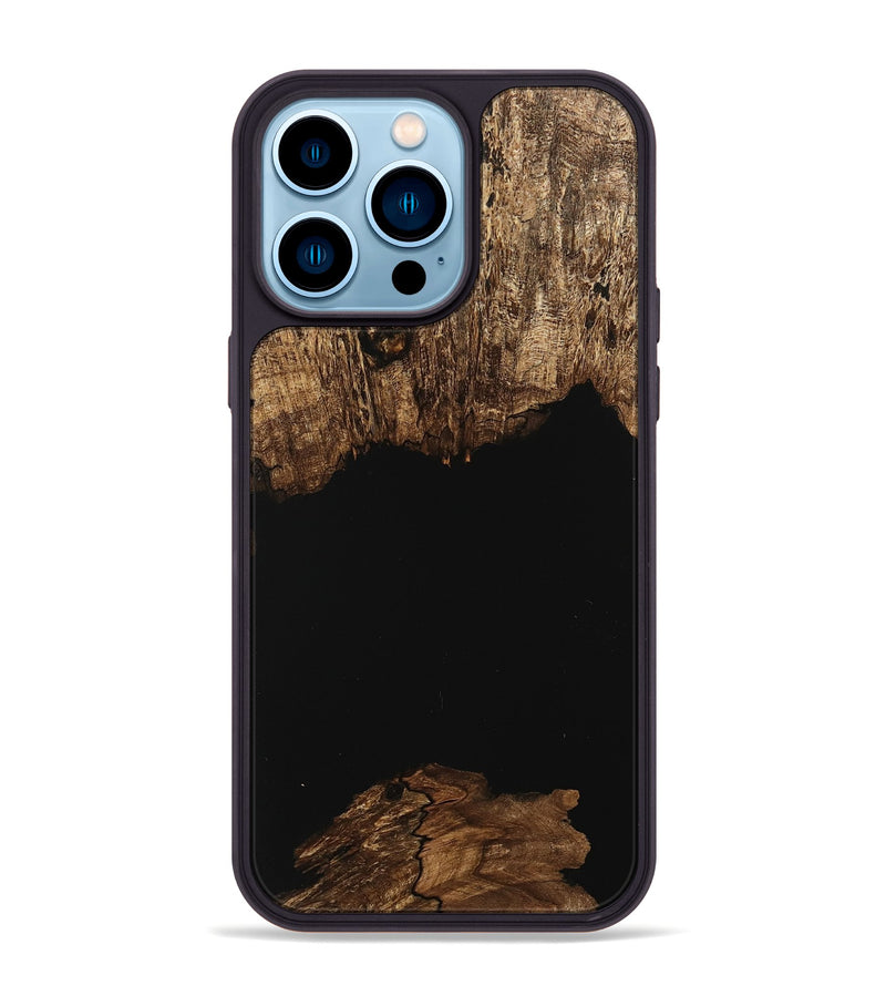 iPhone 14 Pro Max Wood Phone Case - Rene (Wood Burl, 745542)