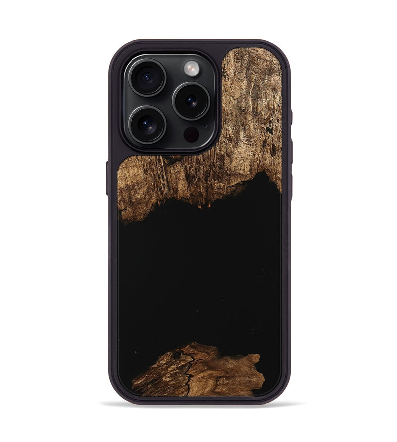 iPhone 15 Pro Wood Phone Case - Rene (Wood Burl, 745542)