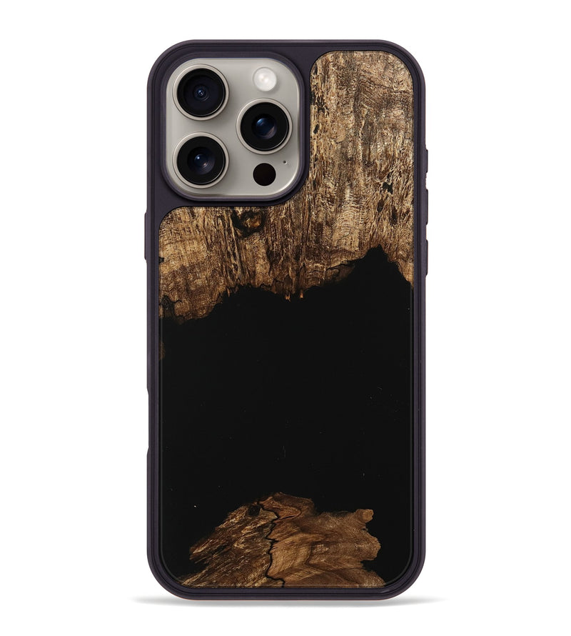 iPhone 16 Pro Max Wood Phone Case - Rene (Wood Burl, 745542)