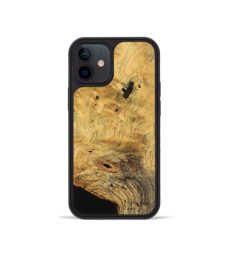 iPhone 12 mini Wood Phone Case - Adda (Wood Burl, 745547)