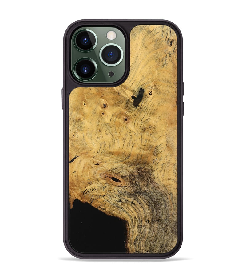 iPhone 13 Pro Max Wood Phone Case - Adda (Wood Burl, 745547)