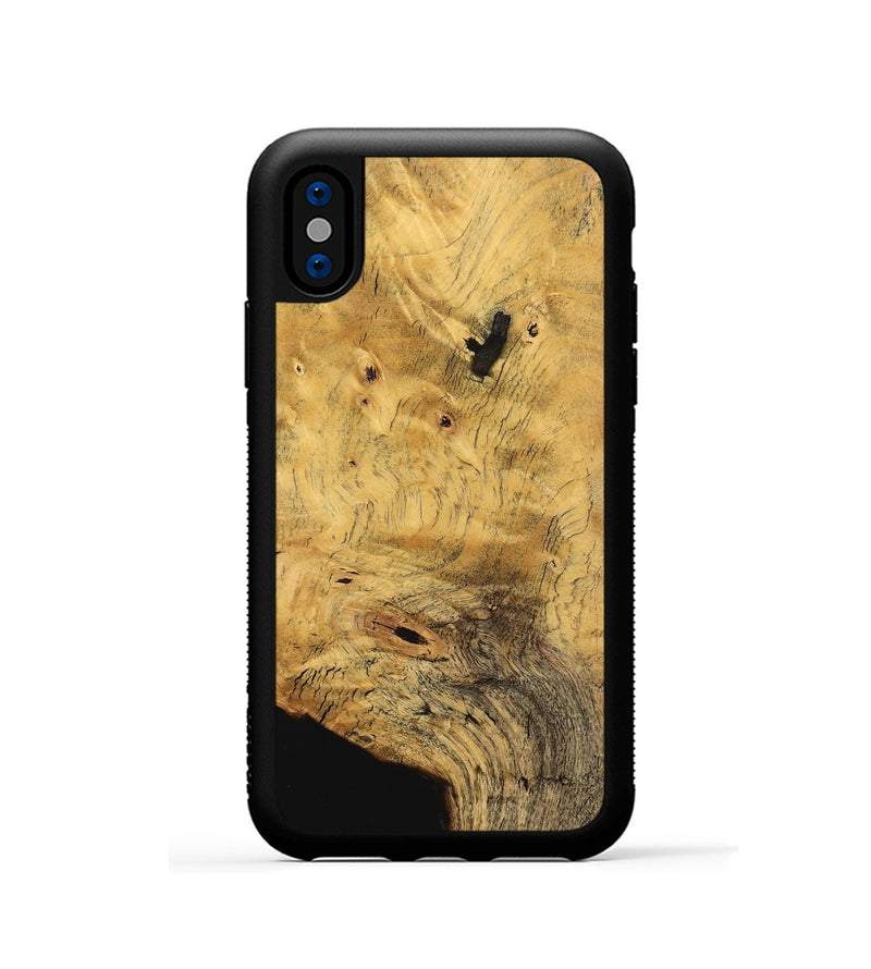 iPhone Xs Wood Phone Case - Adda (Wood Burl, 745547)