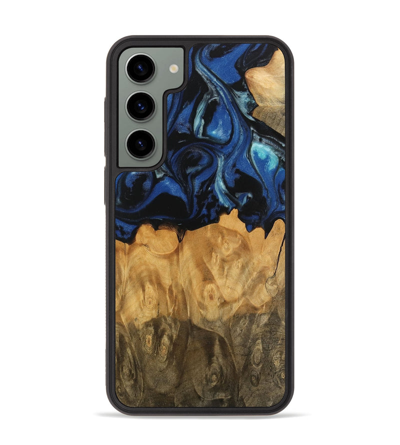 Galaxy S23 Plus Wood Phone Case - Caryl (Blue, 745550)