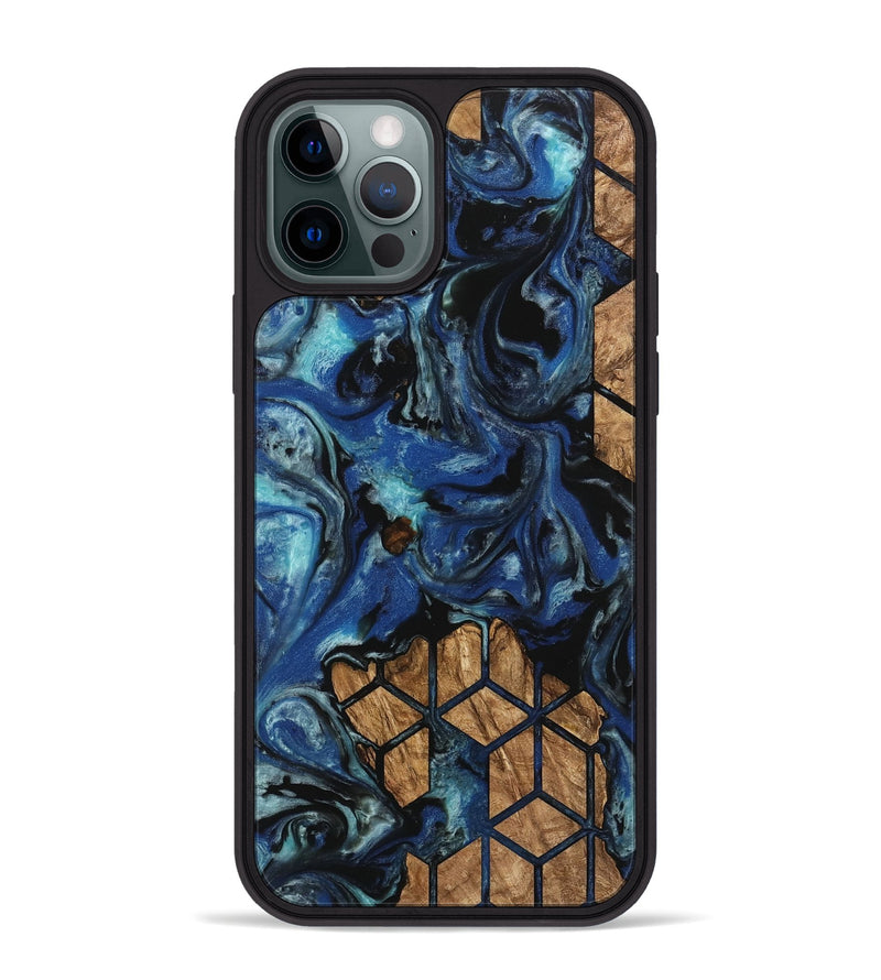 iPhone 12 Pro Max Wood Phone Case - Otho (Pattern, 745551)