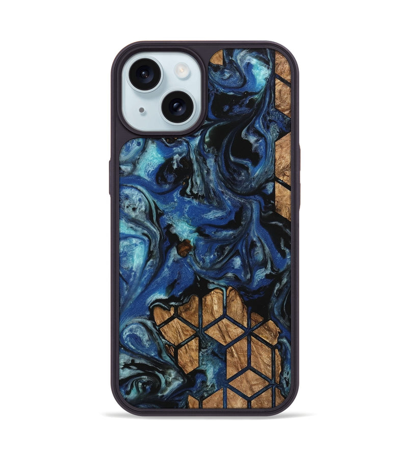 iPhone 15 Wood Phone Case - Otho (Pattern, 745551)