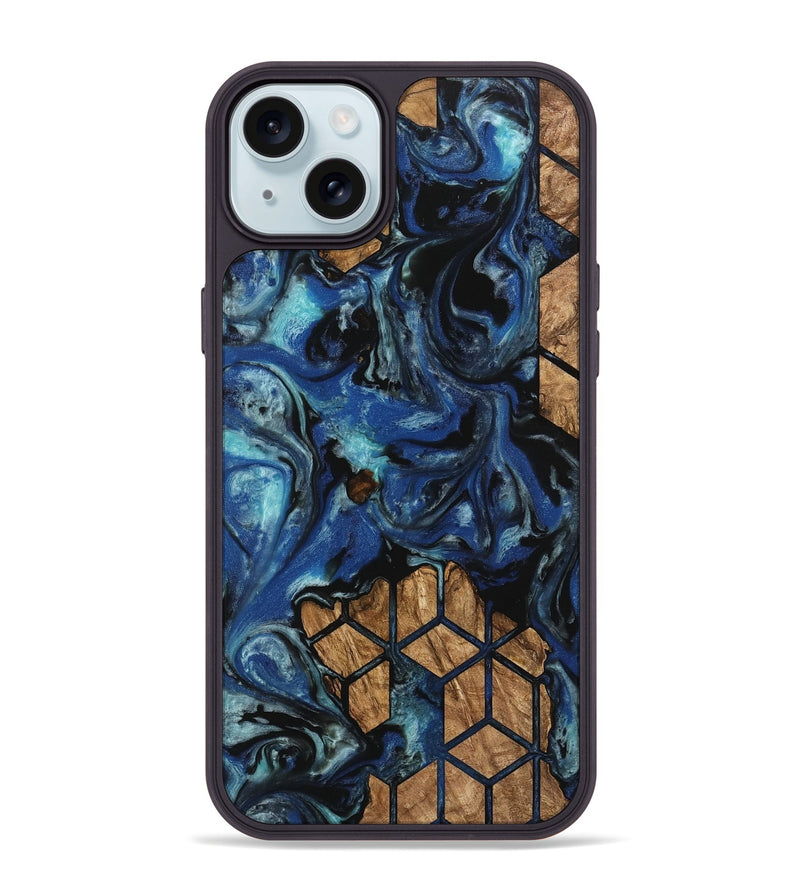 iPhone 15 Plus Wood Phone Case - Otho (Pattern, 745551)