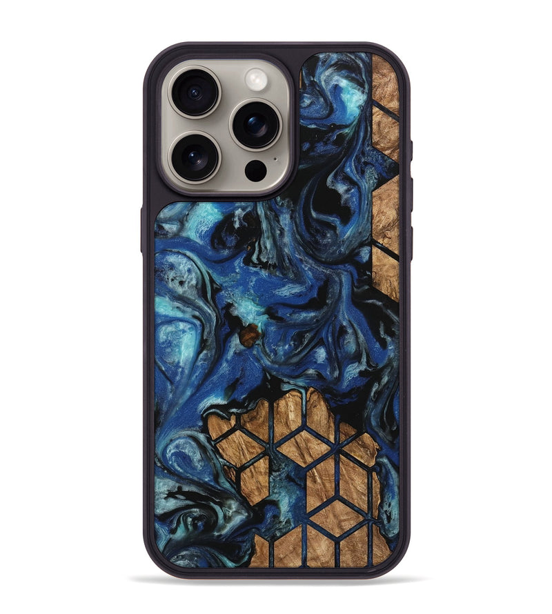 iPhone 15 Pro Max Wood Phone Case - Otho (Pattern, 745551)