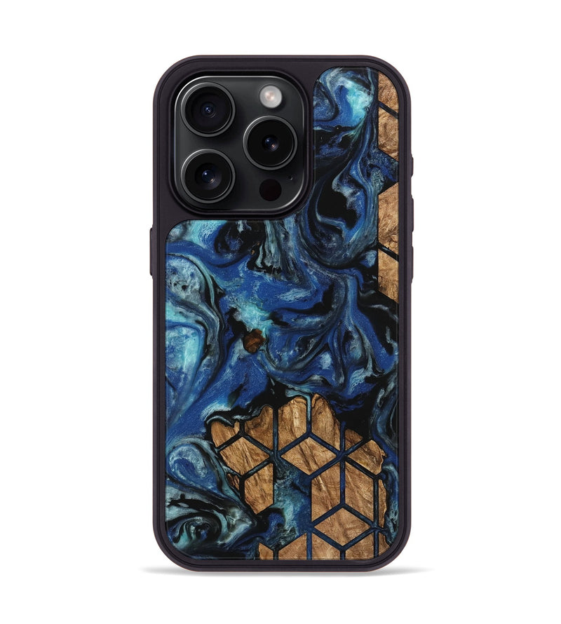 iPhone 15 Pro Wood Phone Case - Otho (Pattern, 745551)