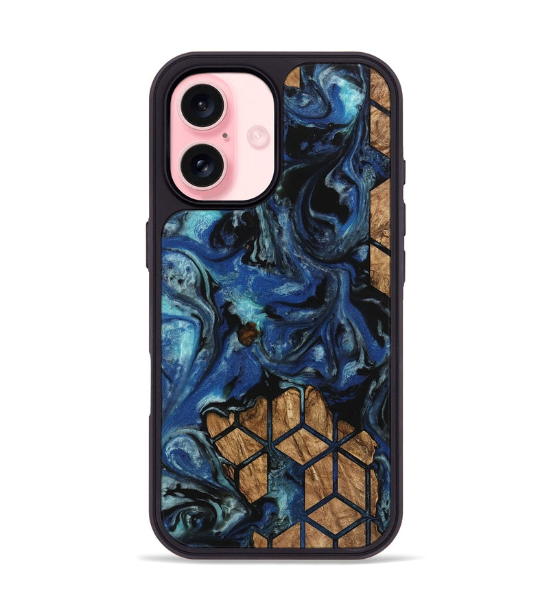 iPhone 16 Wood Phone Case - Otho (Pattern, 745551)