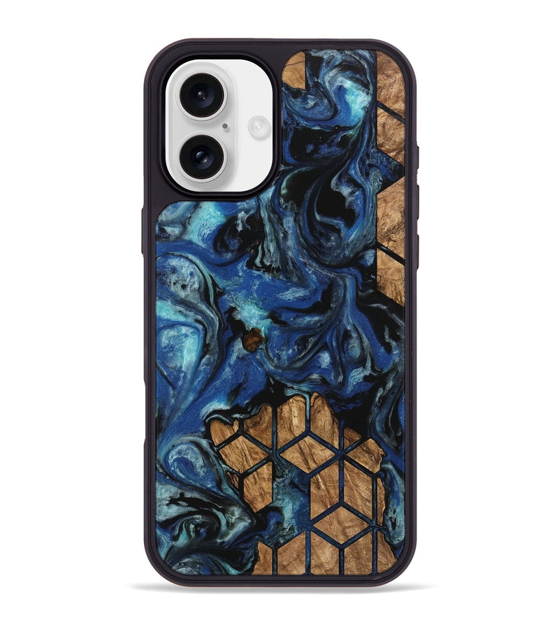 iPhone 16 Plus Wood Phone Case - Otho (Pattern, 745551)