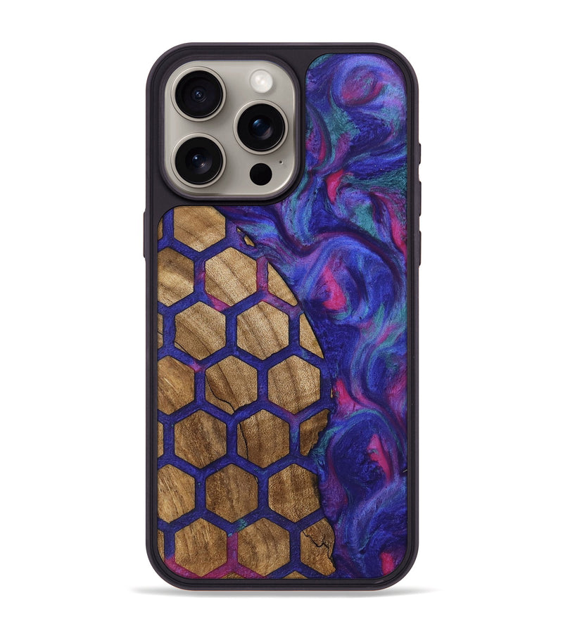 iPhone 15 Pro Max Wood Phone Case - Luanne (Pattern, 745552)