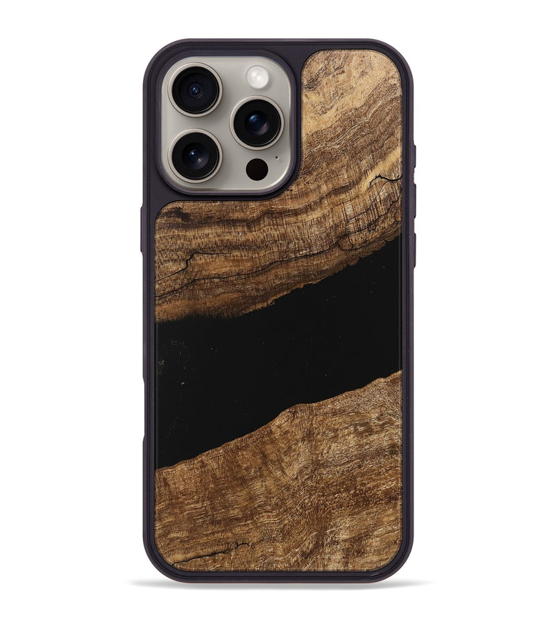 iPhone 16 Pro Max Wood Phone Case - Kayce (Wood Burl, 745554)