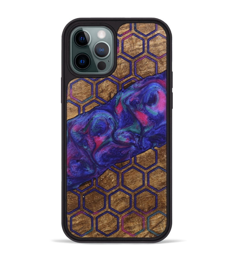 iPhone 12 Pro Max Wood Phone Case - Nyla (Pattern, 745560)