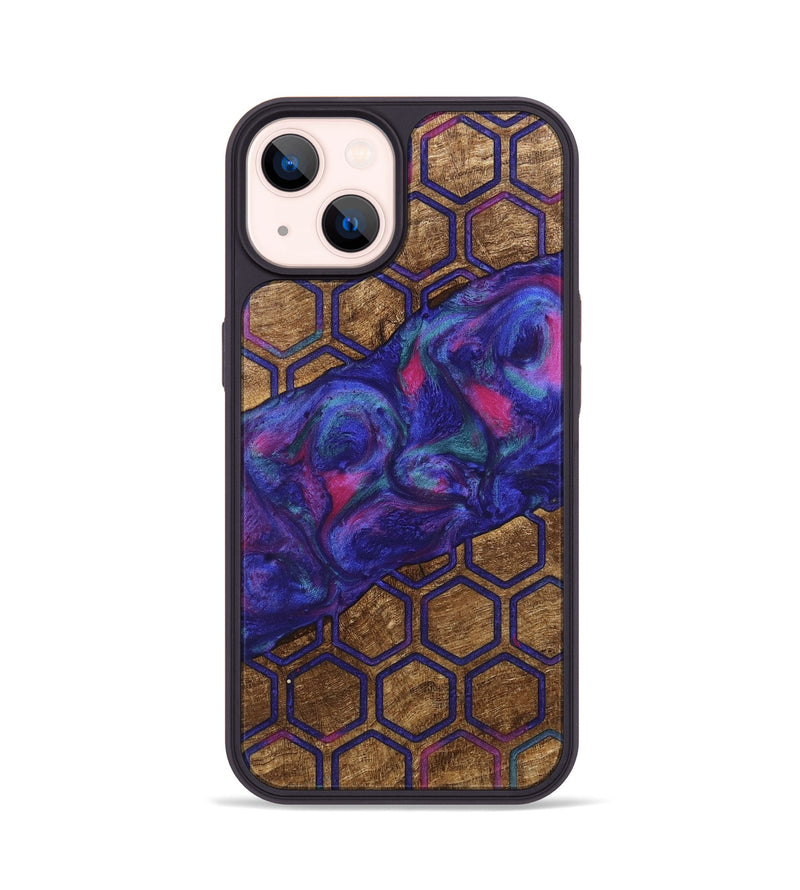 iPhone 14 Wood Phone Case - Nyla (Pattern, 745560)