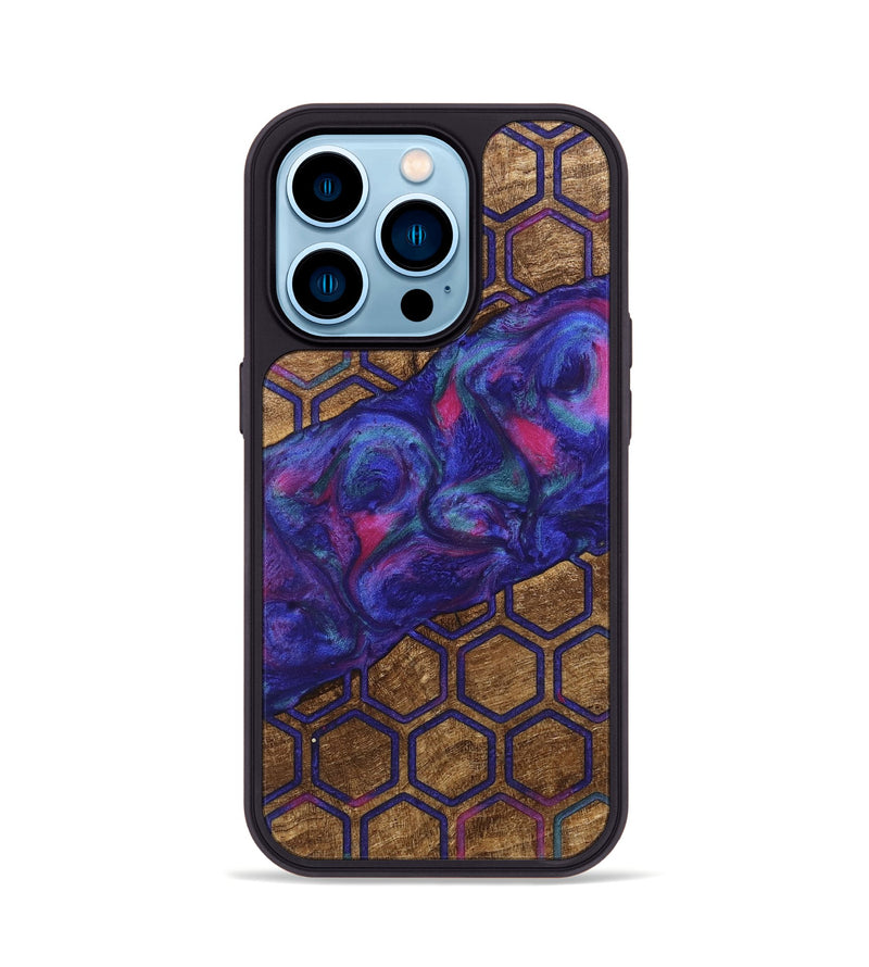 iPhone 14 Pro Wood Phone Case - Nyla (Pattern, 745560)